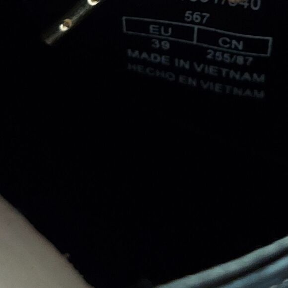 Zara Trafaluc Platform Lace up Oxford Loafer Shoe Black Size 39 - Picture 8 of 9